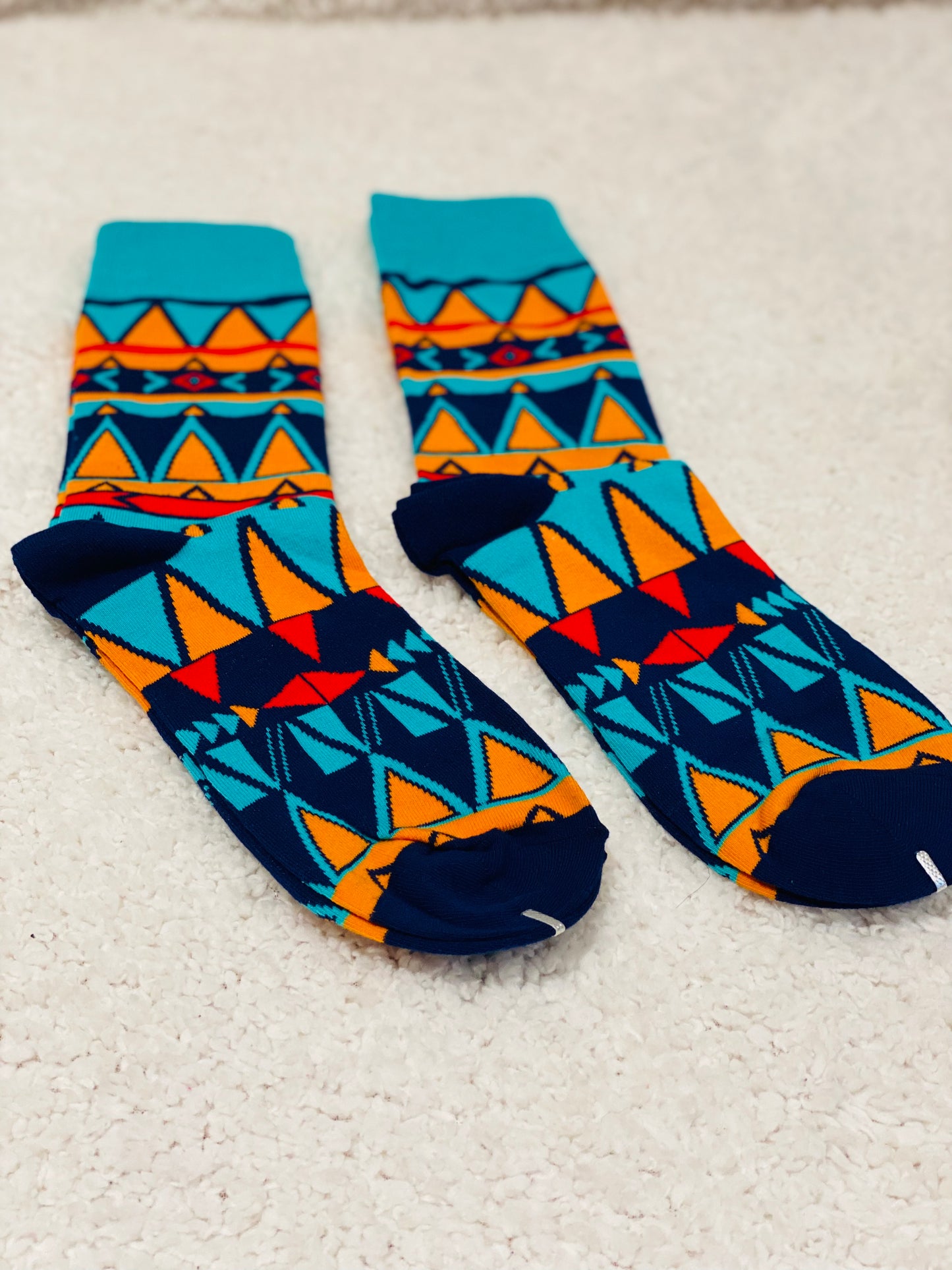 TRENDY AFRICAN PRINT SOCKS