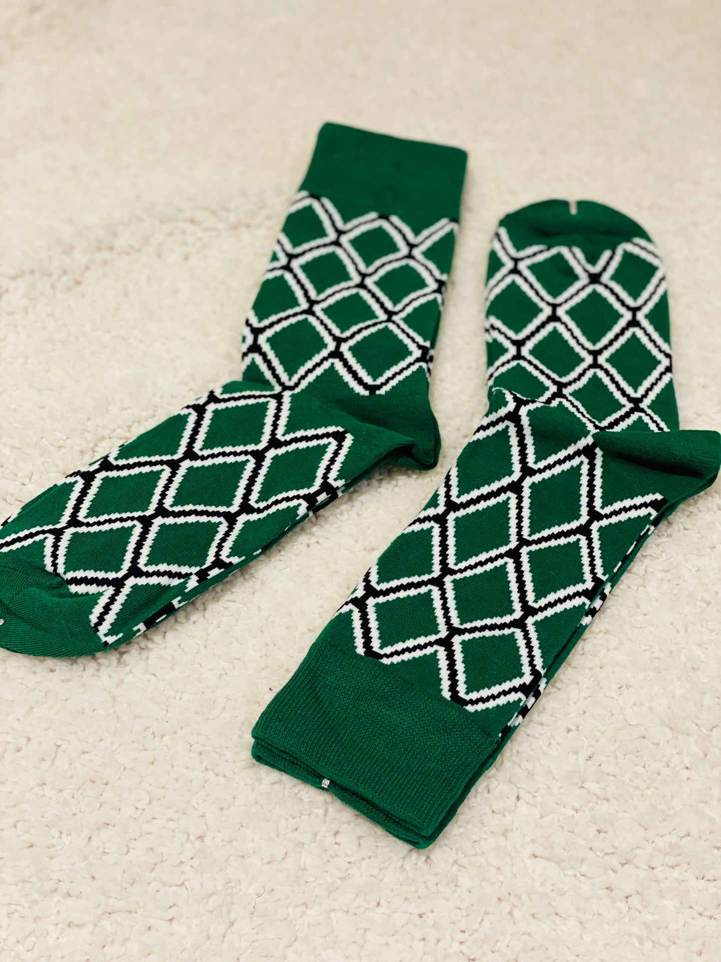 TRENDY AFRICAN PRINT SOCKS
