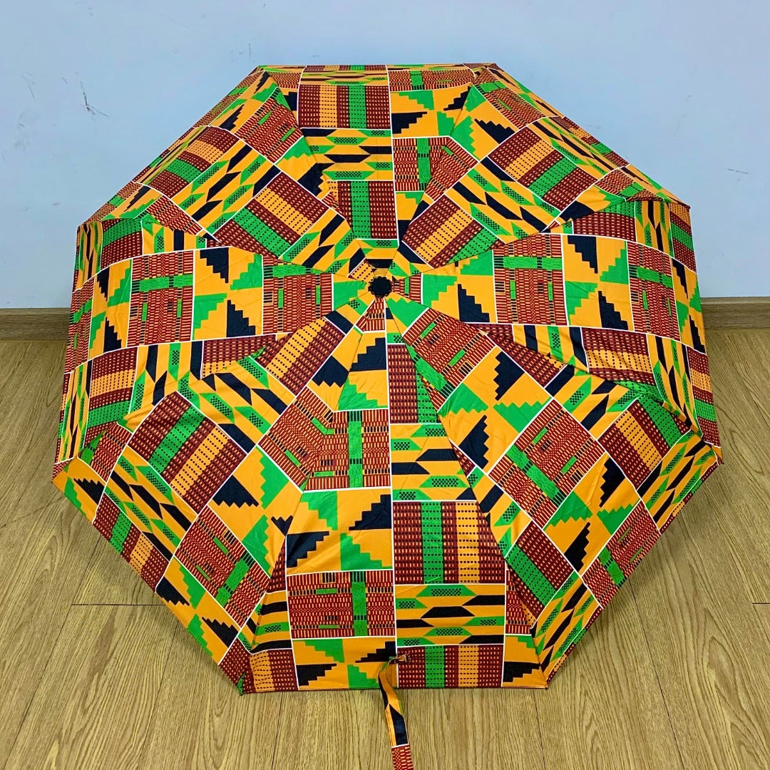 TIMO AFRICAN PRINT UMBRELLA