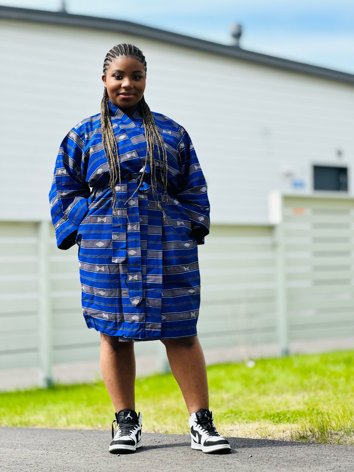 ADATAN KIMONO WITH BELT