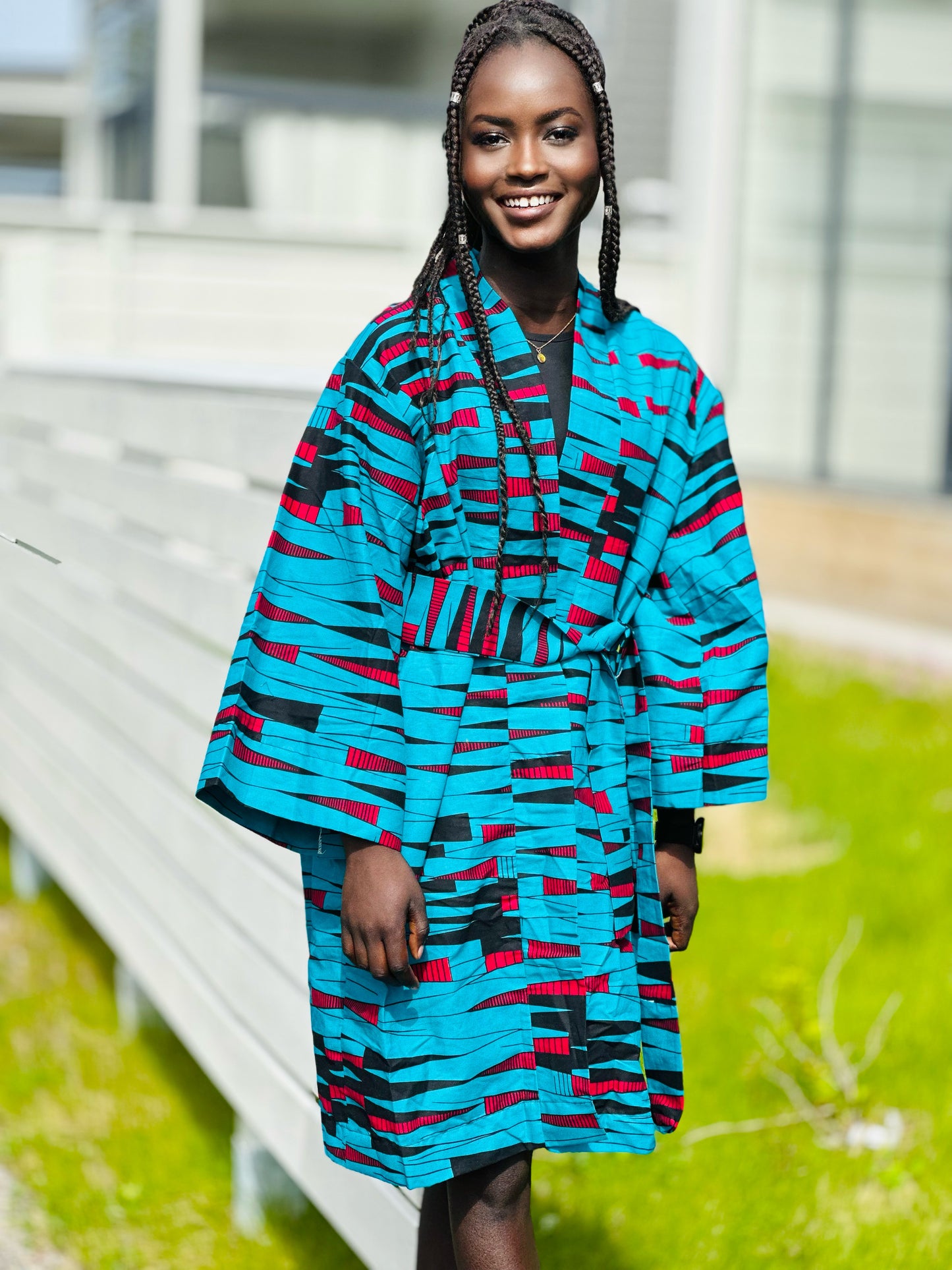 ADATAN KIMONO WITH BELT