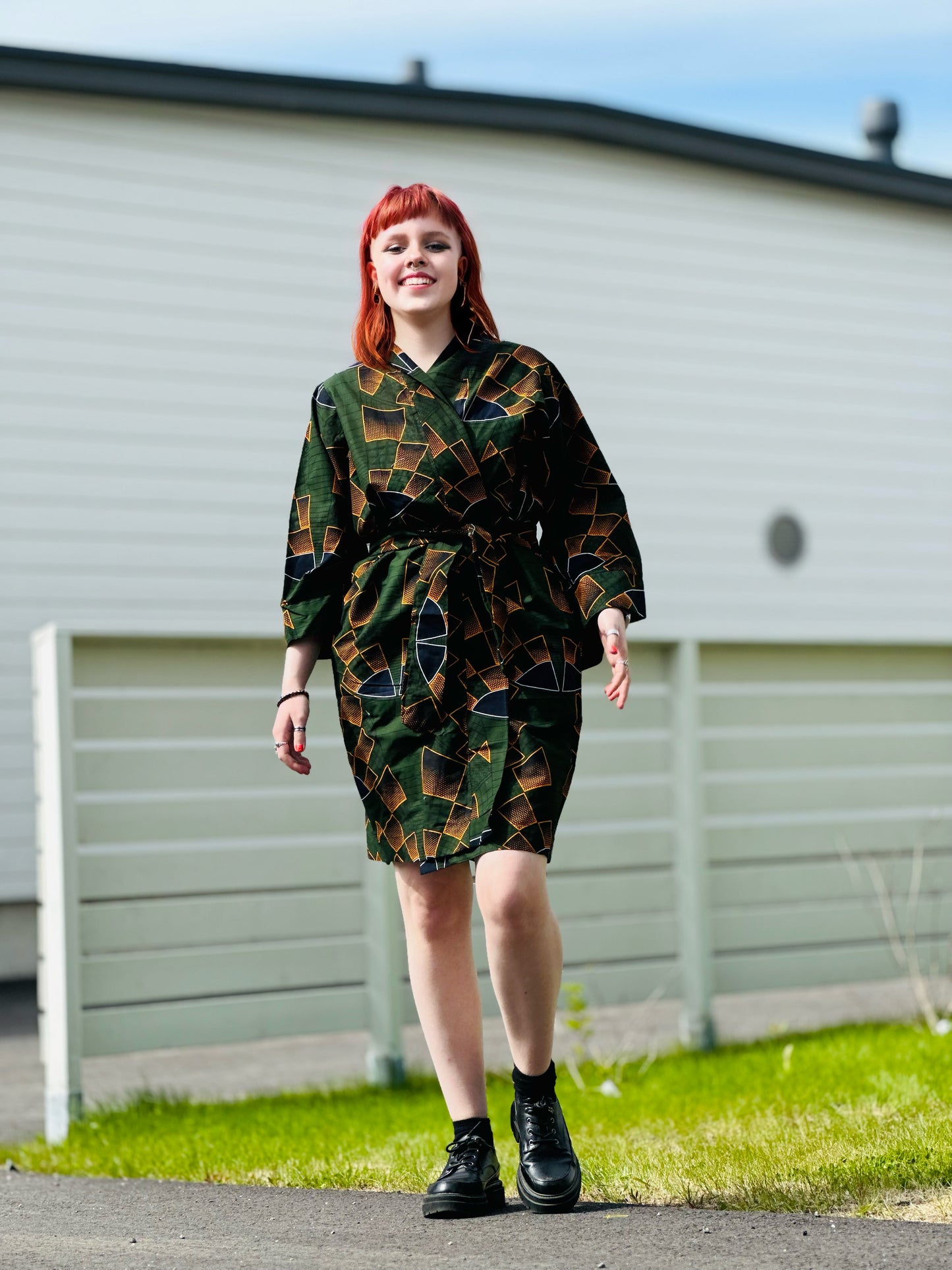 ADATAN KIMONO WITH BELT