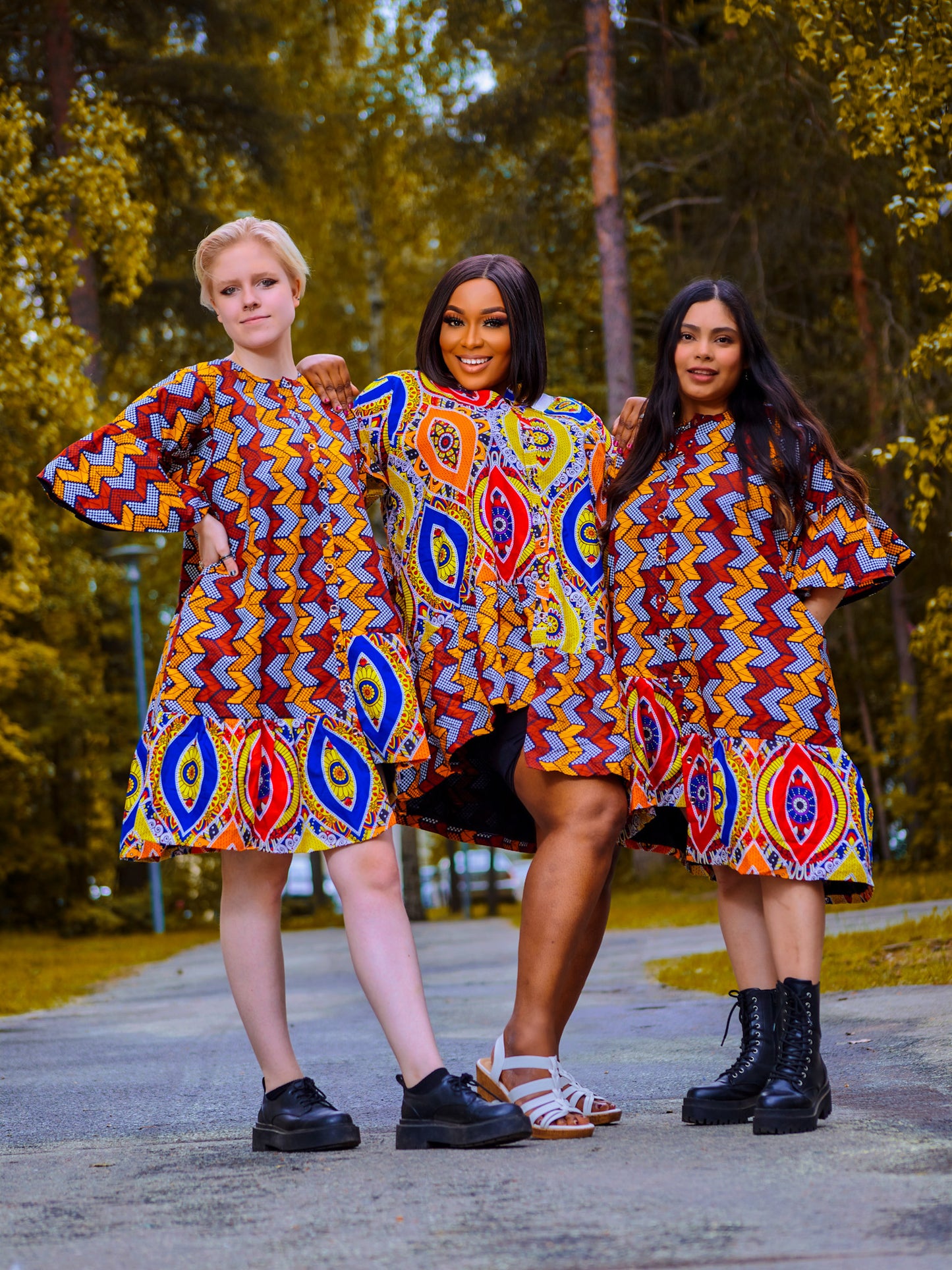 MORE MIX MATCH ANKARA DRESS