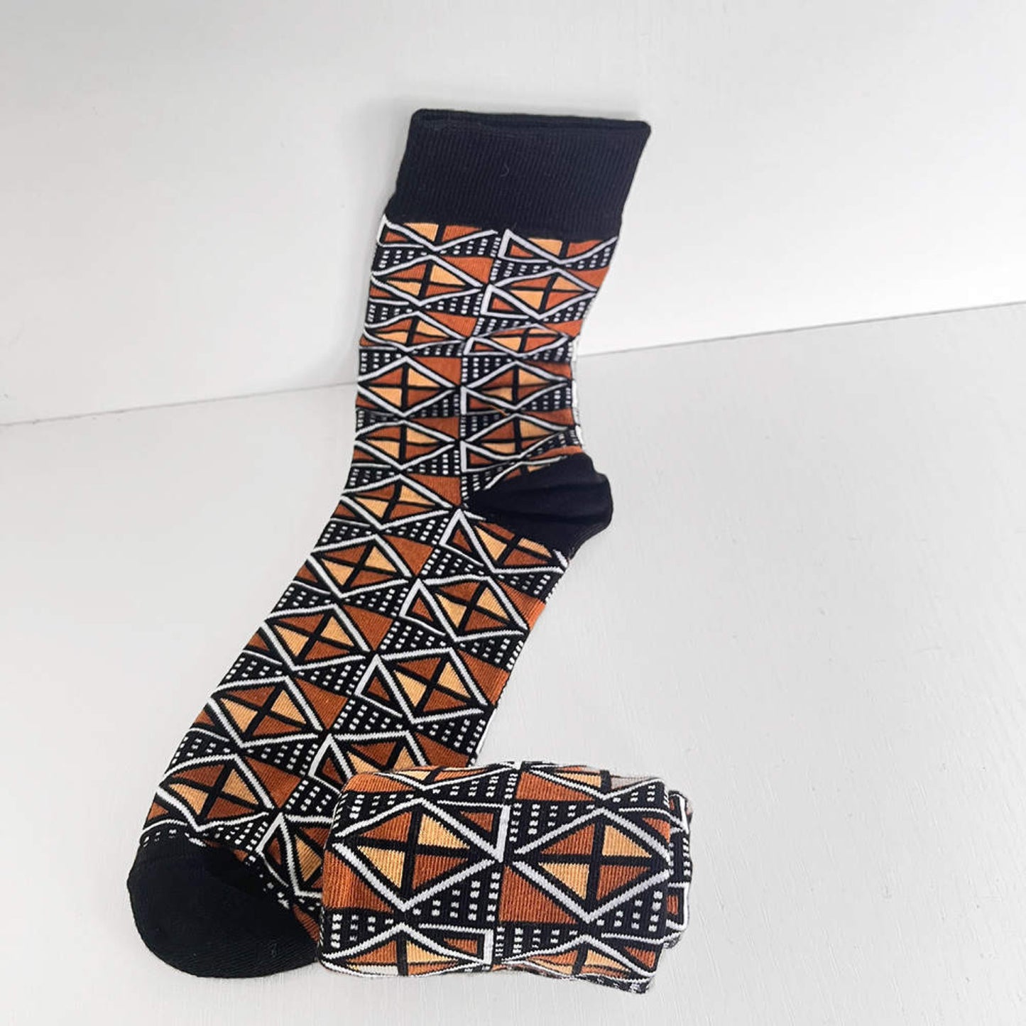 TRENDY AFRICAN PRINT SOCKS