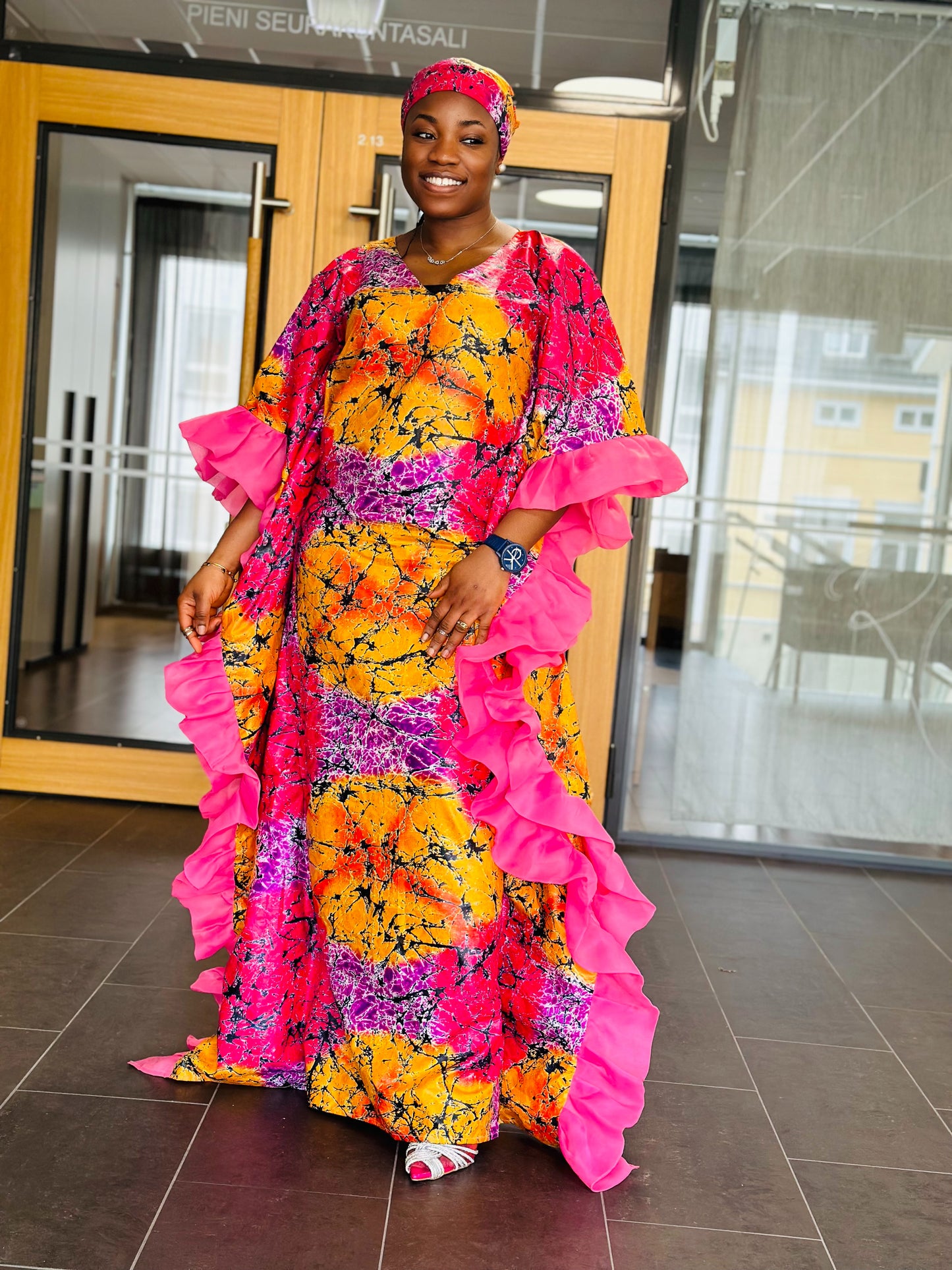 CHRISTIE BOUBOU WITH FRILLS