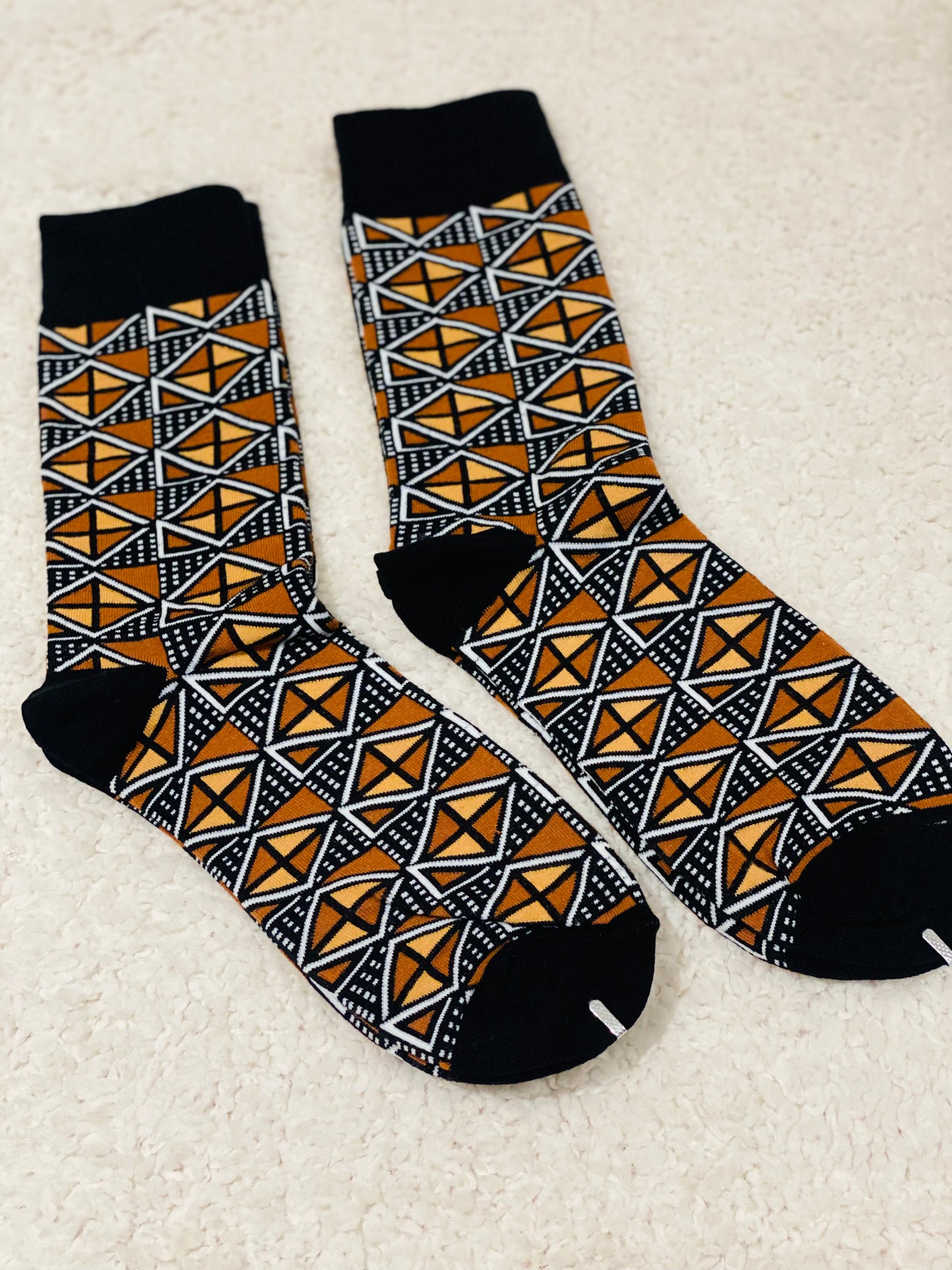 TRENDY AFRICAN PRINT SOCKS