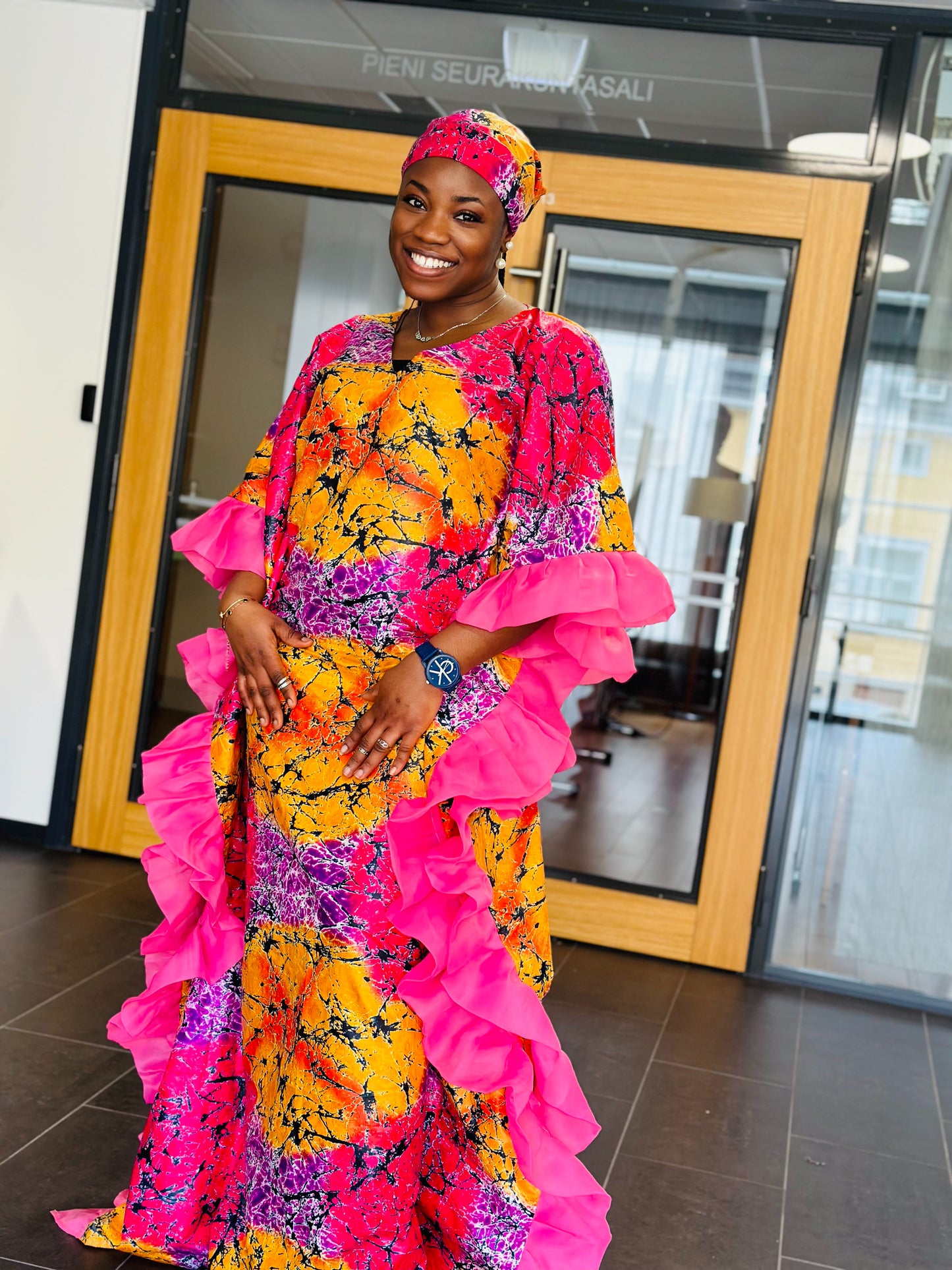 CHRISTIE BOUBOU WITH FRILLS