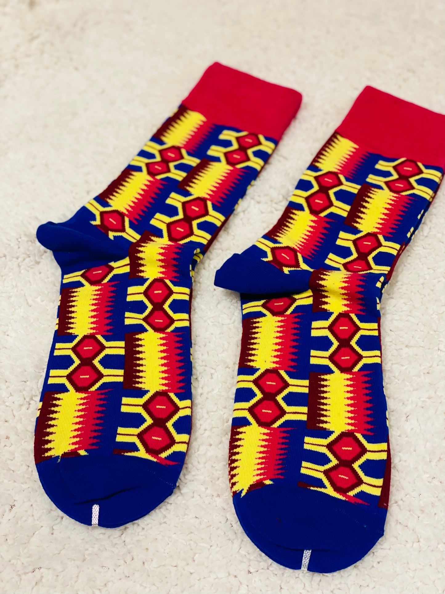 TRENDY AFRICAN PRINT SOCKS