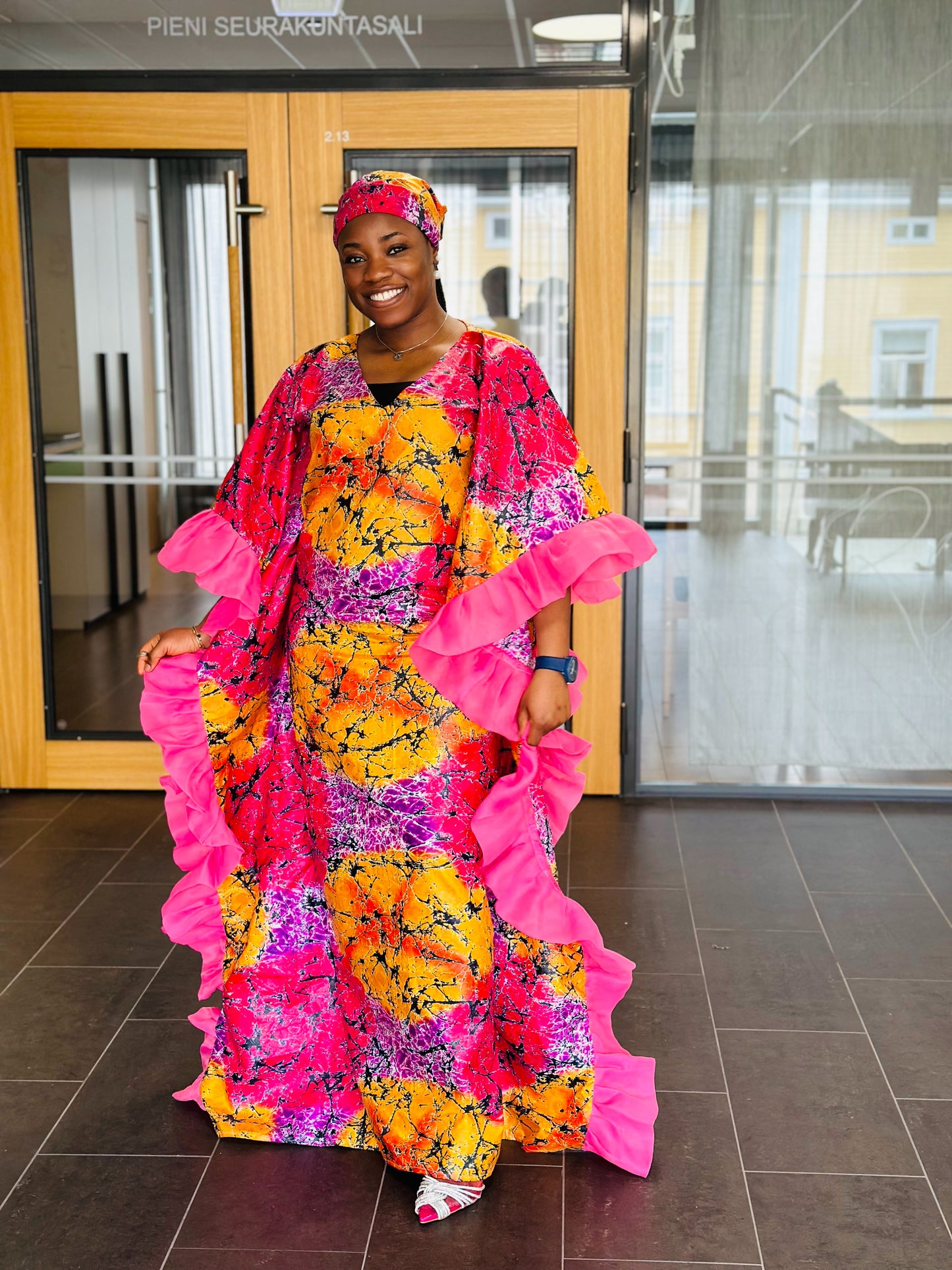 CHRISTIE BOUBOU WITH FRILLS