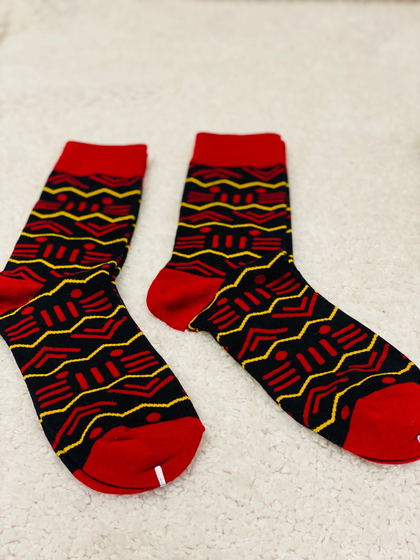 TRENDY AFRICAN PRINT SOCKS