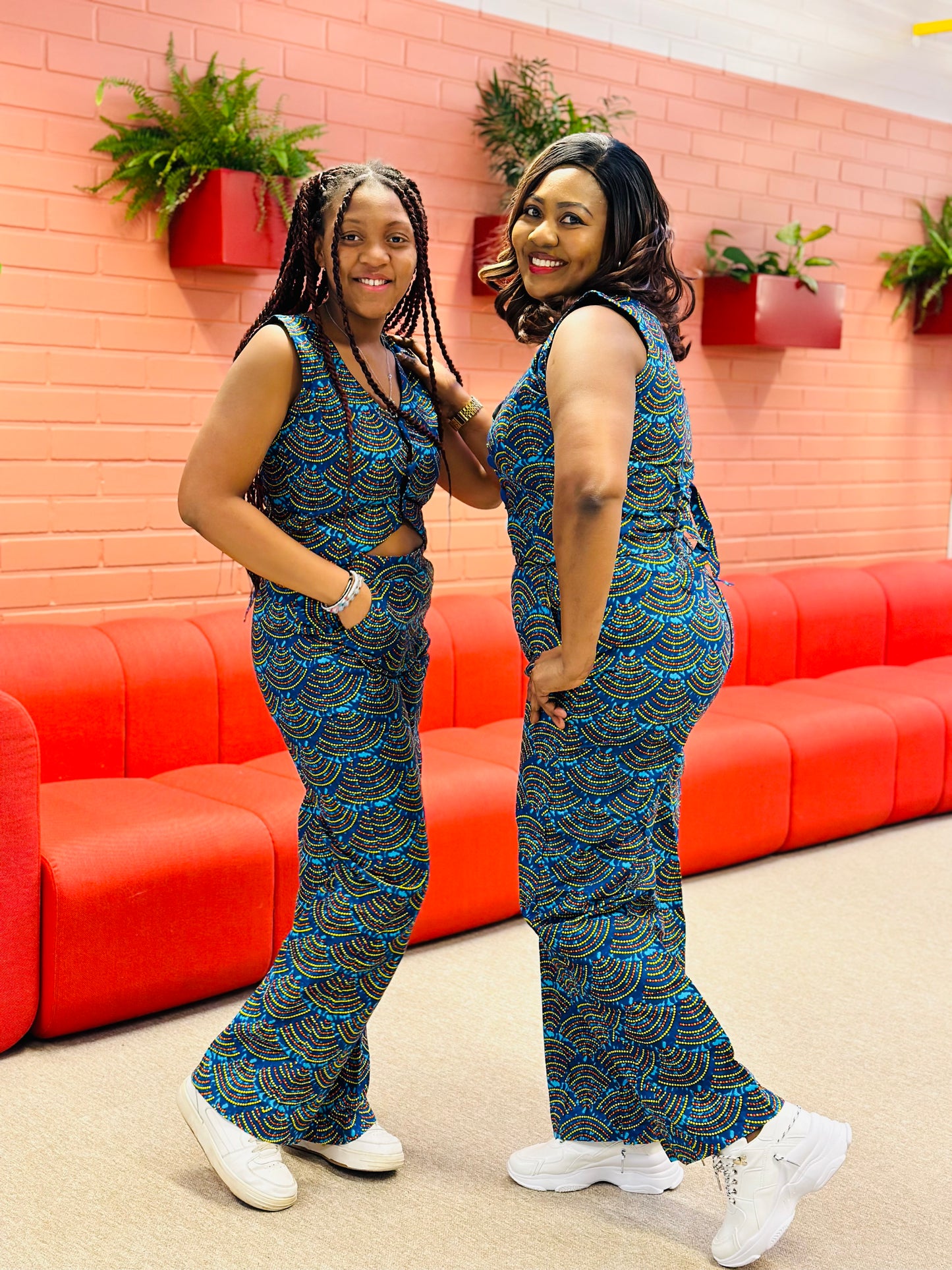ANJOLA VEST AND PANTS